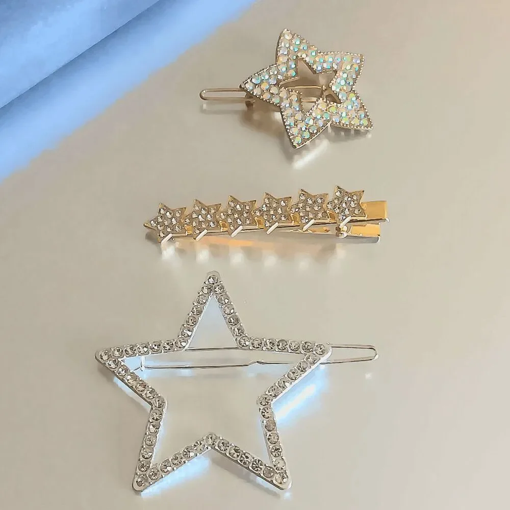 3 Piece Star Hair Accessory Set